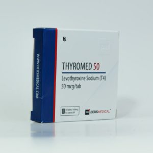 Thyromed 50mcg – Levothyroxine Sodium – Deus Medical